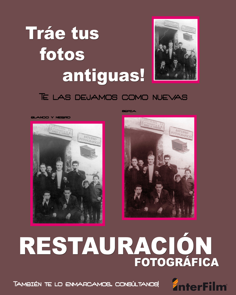 INTERFILM PROSPERIDAD Restauración fotos